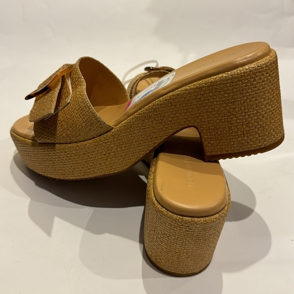 Nordstrom NWT Wedges Slices with bucket flaw - Picture 6 of 6